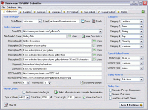 Step 1: Gallery Info click to enlarge