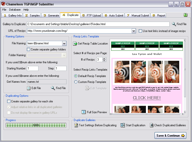 Step 4: Duplicate Step 4: Duplicate