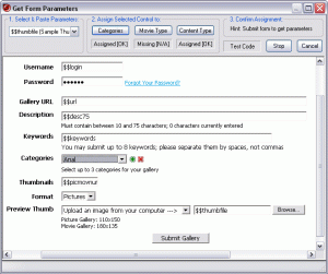 Get Form Parameters